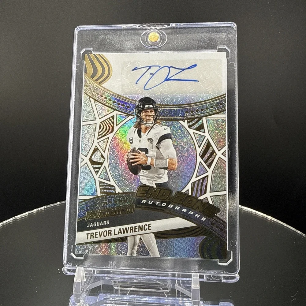 2025 Panini Revolution TREVOR LAWRENCE End Zone Autograph 199 #EZA-TLE